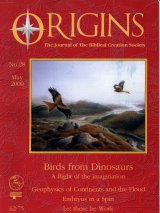 Cover of Origins May 2000